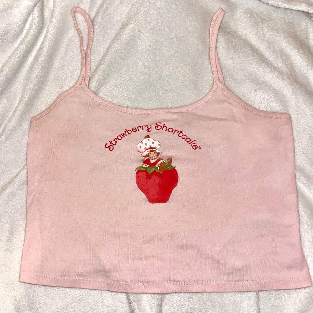 Strawberry Shortcake Crop Top